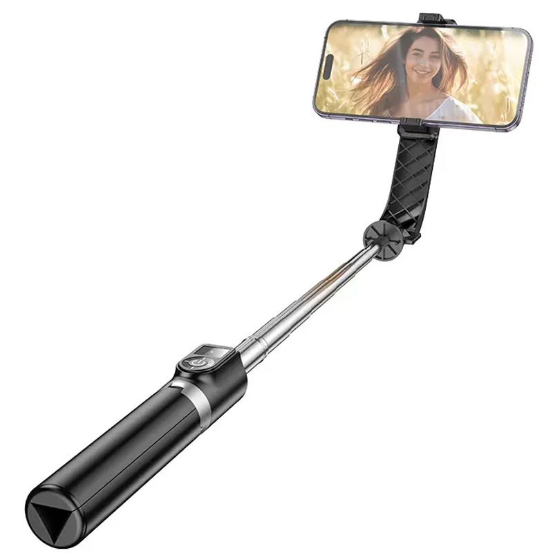 Монопод для селфи Hoco K20 с треногой + съемный BT пульт Херсон - зображення 8