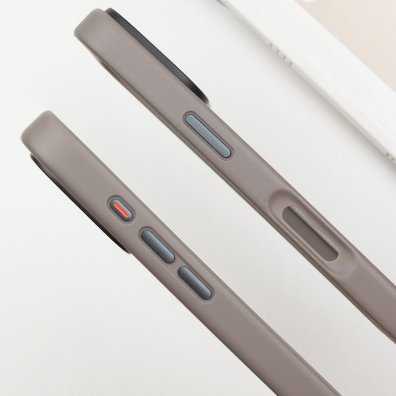 TPU+PC чехол Metal Buttons with Magnetic Fit для Apple iPhone 16 (6.1") Херсон - зображення 4