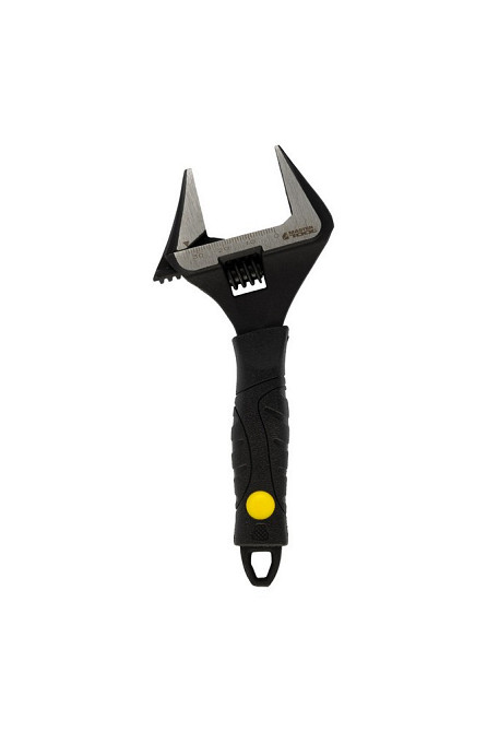 Ключ разводной MASTERTOOL 150 мм 0-35 мм тонкие губки CrV рукоятка с TPR накладкой 76-0321 Харків - зображення 2