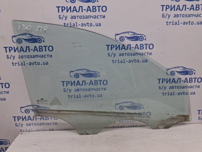 Стекло двери переднее правое Hyundai I30 FD 1.6 DIESEL D4FB 2007 (б/у) Київ - зображення 1