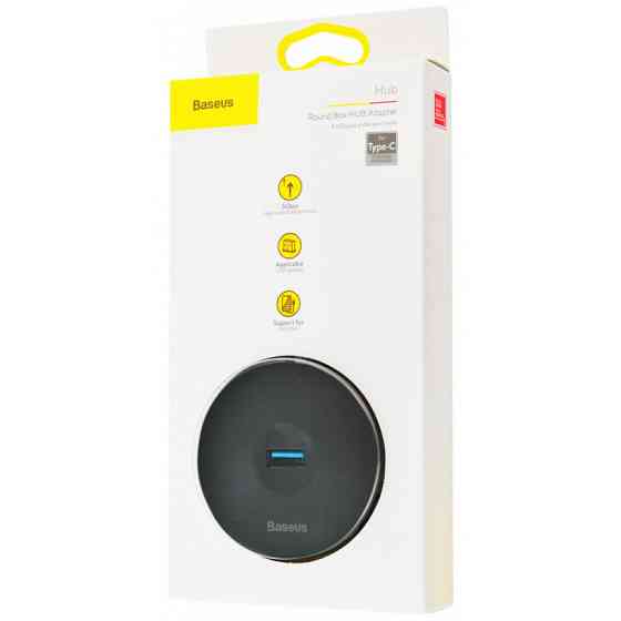 Переходник HUB Baseus Round Box Type-C to USB 3.0 + 3USB 2.0 (CAHUB-G) Херсон