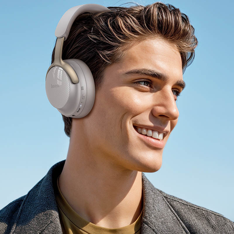 Накладные беспроводные наушники Hoco W53 Plus Tone ANC Херсон - зображення 5