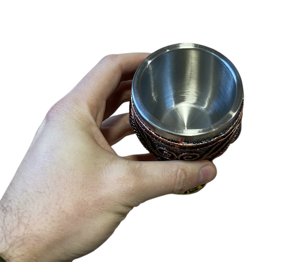 Бокал для вина 3D Глаз Голубой Київ - зображення 2