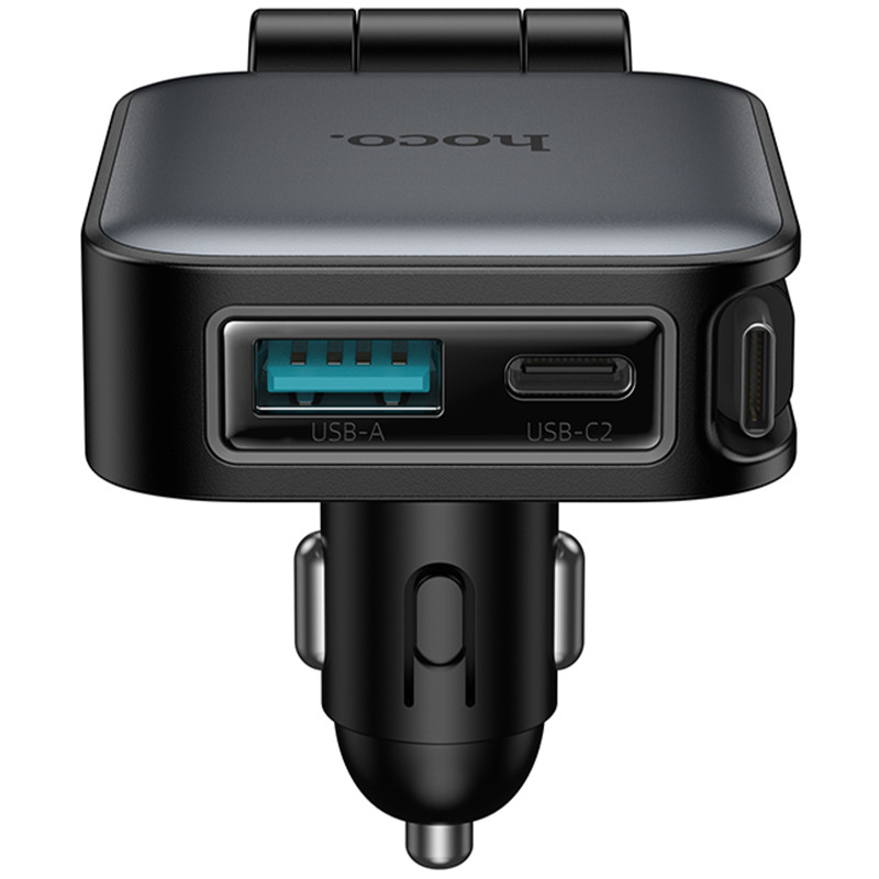 АЗУ Hoco Z67 Triunfar PD60W with retractable cable (1USB-A/2C) Херсон - зображення 4