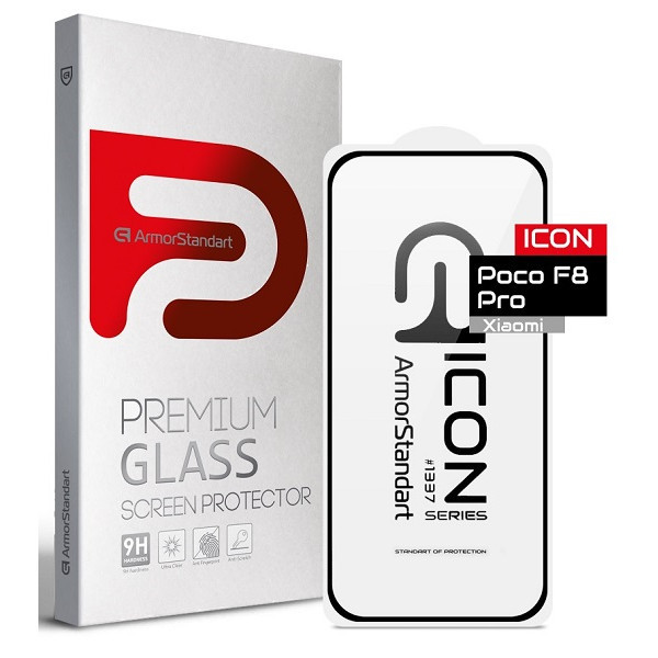 Захисне скло ArmorStandart Icon для Xiaomi Poco F8 Pro (ARM89245) Харків - зображення 1