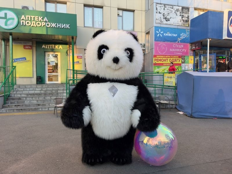 Надувний костюм 4 години безперервної роботи, Ювілеї, свята, реклама. 2.6 м 8 кг Київ - зображення 5