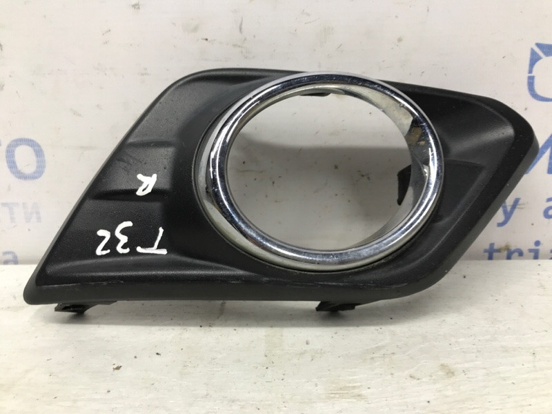 Решетка противотуманки правая Nissan X-Trail 2014-2021 622564BA0B (Арт. 55570) Київ - зображення 1