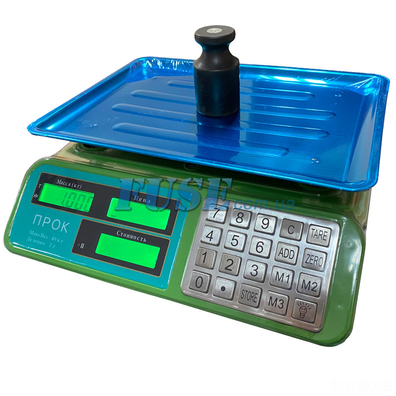 Торговые весы на 40 кг Кропивницький - зображення 1