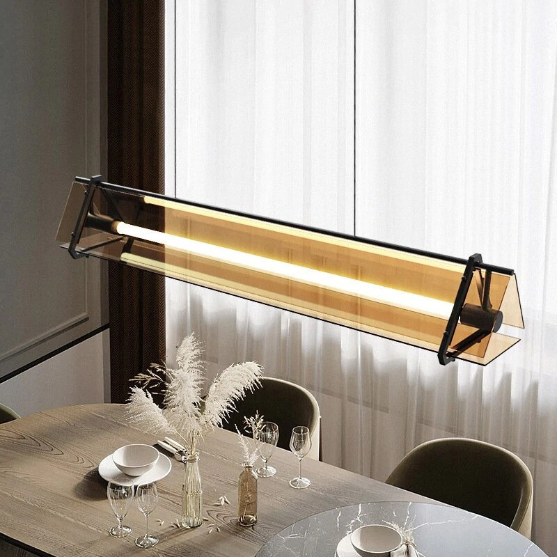 Люстра стельова LED CO1-1300-k Чорний 25-150х18х130 см. Киев - изображение 1