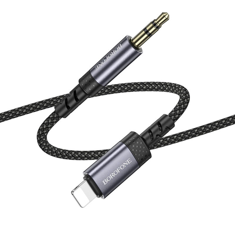 Аудио кабель Aux Borofone BL24 Graceful (Lightning to AUX 3.5mm) (1m) Херсон - изображение 5