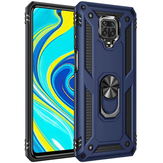Ударопрочный чехол Serge Ring for Magnet для Xiaomi Redmi Note 9s/Note 9 Pro/Note 9 Pro Max Херсон - зображення 1