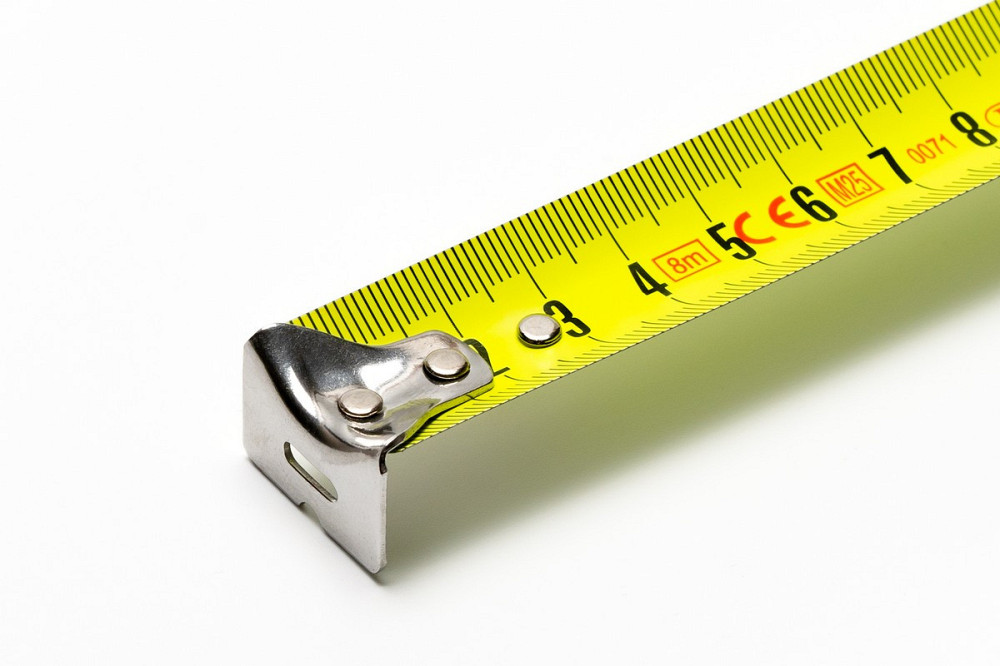 Рулетка WERTVOLL 8 м х 25 мм фиксатор полотна кнопка STOP покрытие TPR нейлоновое покрытие противоск Харків - зображення 6