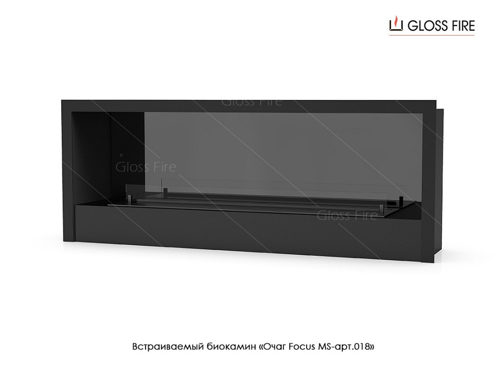 Вбудований біокамін «Очаг 1000 MS-арт.018» Gloss Fire Харків - зображення 5