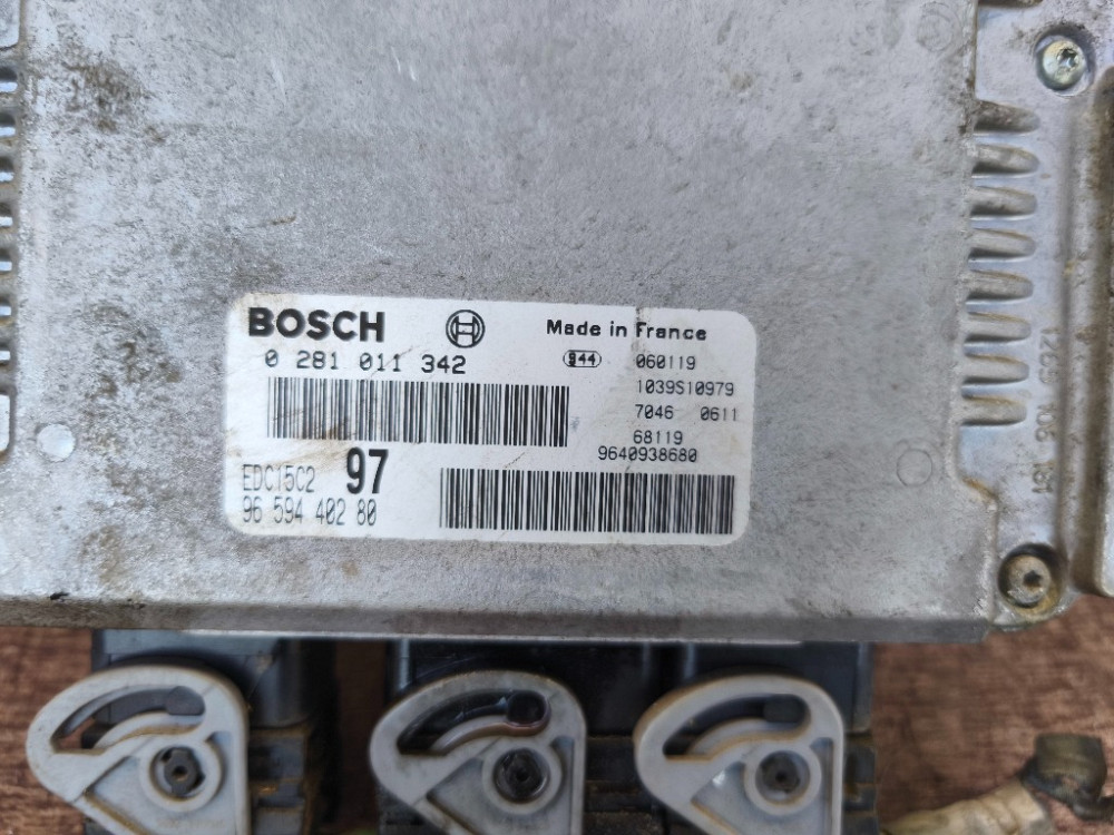 Блок управления двигателем Fiat Scudo 2.0 1996-2006 (0281011342) Ковель - изображение 5