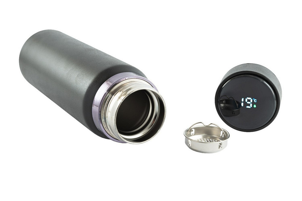 Термос WERTVOLL "DREAM" 800 мл SS Digital Sensor t °C черный RX-7001BK Харків - зображення 6