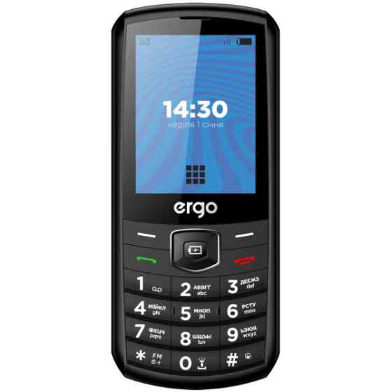 Телефон ERGO E285 Black Харків