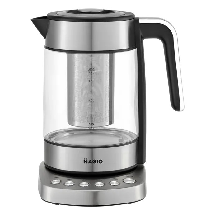 Электрочайник Magio MG-494 1.7 л серебристый Київ - зображення 3
