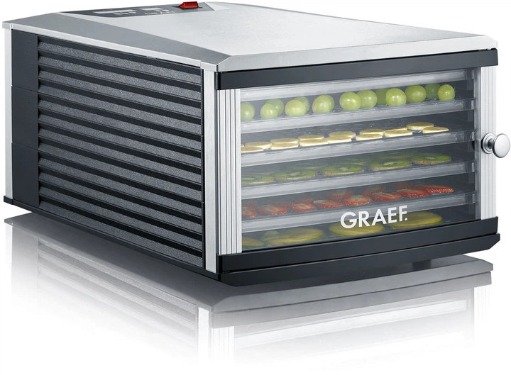 Сушилка для овощей и фруктов GRAEF DA 506 630 Вт серебристая Київ - зображення 2