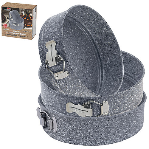 Форми для випічки 3 предмета Stenson MH-3307 Київ - зображення 1