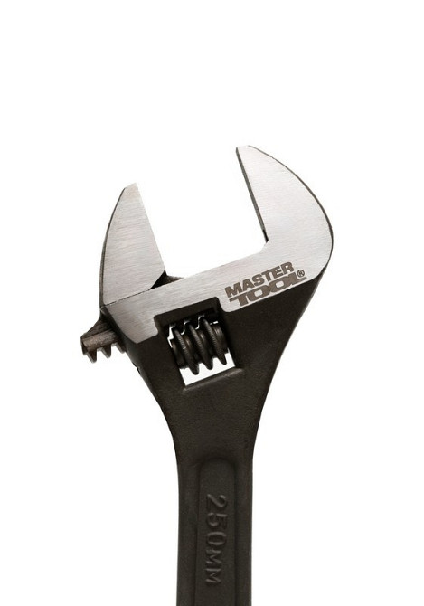 Ключ разводной MASTERTOOL 250 мм 0-30 мм CrV фосфатированный 76-0223 Харьков - изображение 2