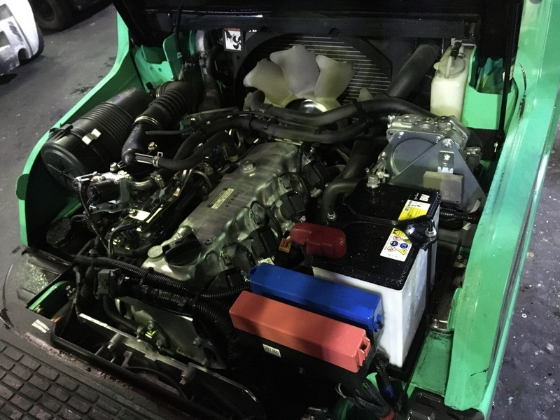 Газово-бензиновий навантажувач Mitsubishi KFGE15P-TP з кареткою бічного зміщення. 2022 року випуску Винница - изображение 3