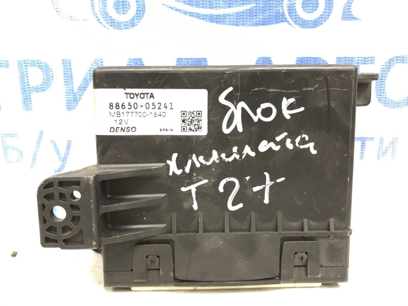 Блок управления кондиционером Toyota Avensis T27 1.8 БЕНЗИН 2ZRFAE 2009 (б/у) Київ - зображення 1