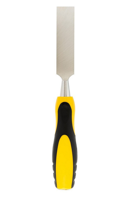 Стамеска плоская по дереву ударная MASTERTOOL CrV 25 мм с двухкомпонентной ручкой 14-1525 Харків - зображення 11