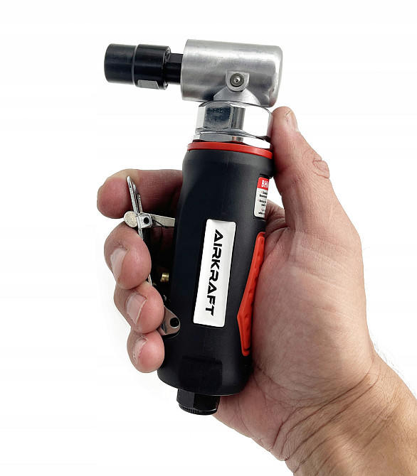 Зачистная пневмомашинка угловая (20000 об/мин) AIRKRAFT AT-7034B Харків - зображення 6