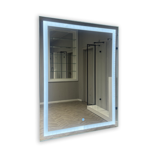 Дзеркало з LED підсвічуванням та сенсорним вимикачем 900 х 700 мм. Київ - зображення 1