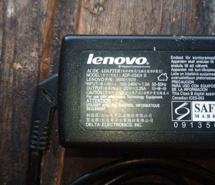 Блок живлення Lenovo ADP-65KH B Київ - зображення 4