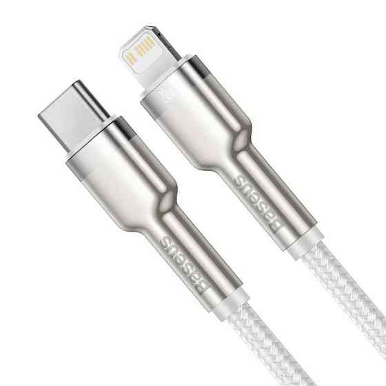 Дата кабель Baseus Cafule Series Metal Type-C to Lightning PD 20W (2m) (CATLJK-B) Херсон