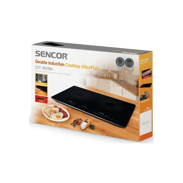 Электроплита индукционная Sencor SCP4501BK 3400 Вт черная Киев - изображение 8