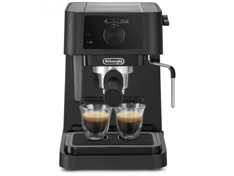 Кофеварка рожковая DeLonghi EС-230-BK 1100 Вт Киев - изображение 1