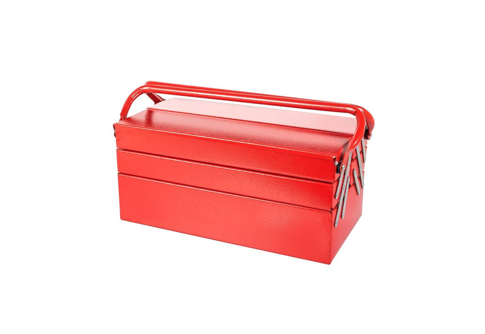 Ящик для инструментов MASTERTOOL металлический 440 мм 3 яруса/5 отделений 79-4305 Харків - зображення 1