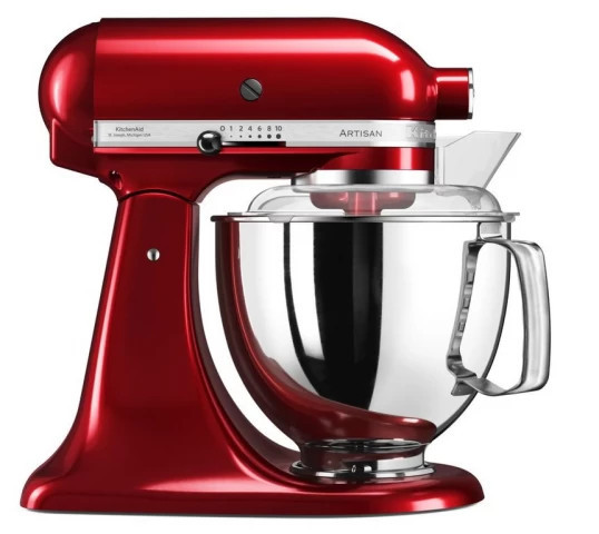 Міксер планетарний KitchenAid Artisan 5KSM175PSECA 300 Вт бордовий Київ - зображення 1