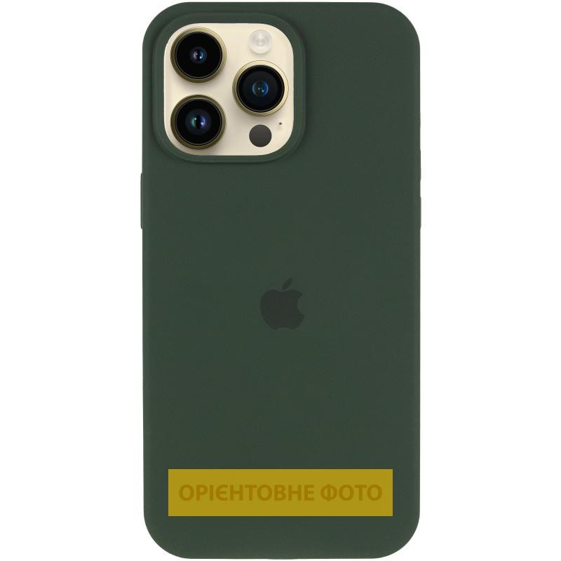 Чехол Silicone Case (AA) Logo with MagSafe для Apple iPhone 16 Pro Max (6.9") Херсон - зображення 2