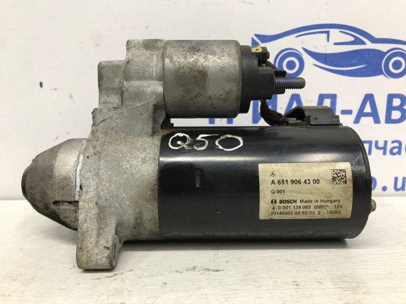 Стартер Infiniti Q50 V37 2.2 DIESEL OM651 2013 (б/у) Київ - зображення 1