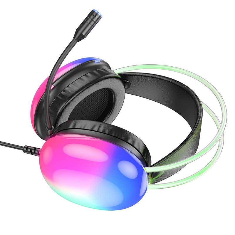 Уценка Накладные наушники Hoco W109 Plus Rich USB7.1 channel gaming (USB/2m) Херсон - зображення 4