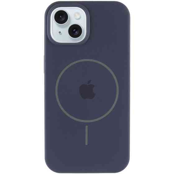Чехол Silicone Case Full Protective (AA) with MagSafe для Apple iPhone 15 (6.1") Херсон