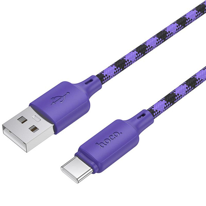 Дата кабель Hoco X116 Meridian USB to Type-C 3A (1m) Херсон - изображение 4