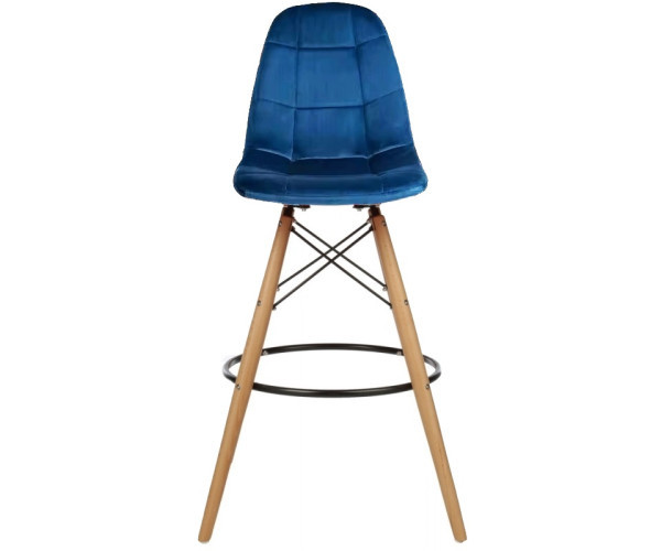 Стілець Лорена Н барний високий синій Днепр - изображение 2