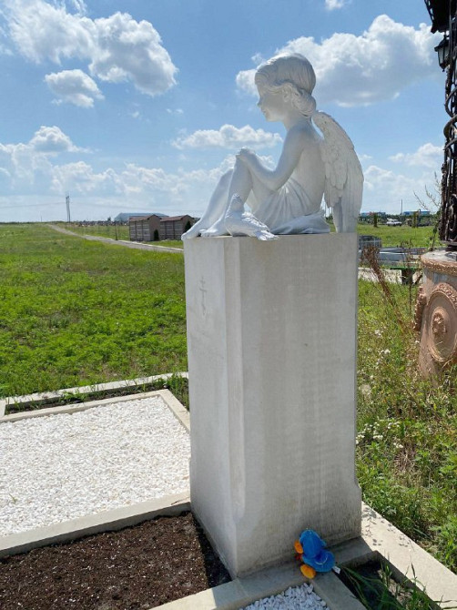 Светлая память в образе ангела памятник ребёнку. Київ - зображення 3