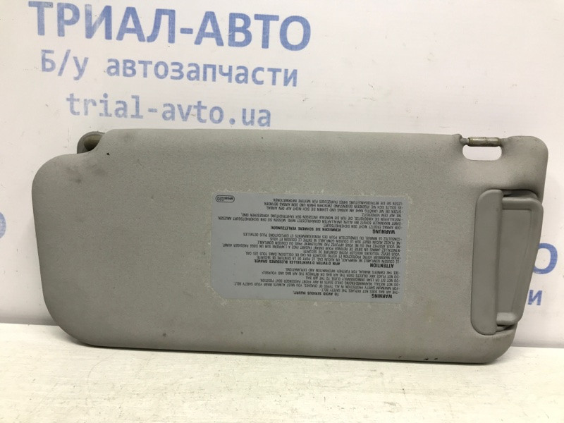 Козырек солнцезащитный правый Mitsubishi Pajero Wagon 3 3.2 ДИЗЕЛЬ 4M41 1999 (б/у) Київ - зображення 4