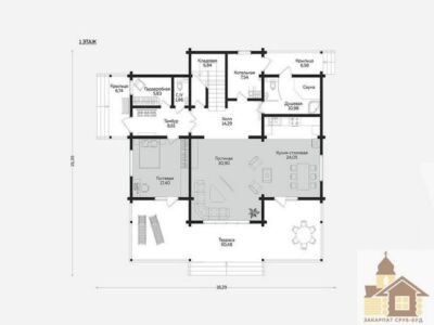 Дерев’яні будинки під ключ в Україні – Закарпат Зруб-Буд Одесса - изображение 1