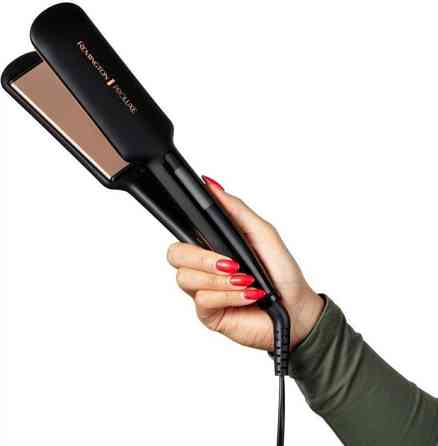 Выпрямитель для волос Remington PROluxe Midnight Wide Plate Straightener S9150B черный Київ
