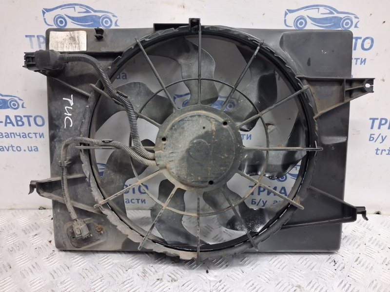 Диффузор с вентилятором радиатора Hyundai Tucson JM 2.0 DIESEL D4EA 2004 (б/у) Киев - изображение 4