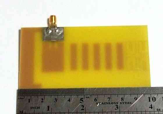 UWB антенна 1880-4070/4200-5300MHz 9dBi, до 20 Вт, сверхлегкая Yagi антенна, SMA-female (10906) Дніпро