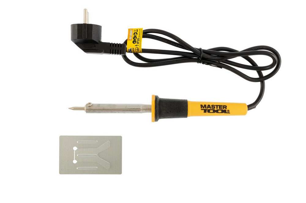 Паяльник электрический MASTERTOOL 40 Вт 220V/50Hz 300°С 44-0007 Харків - зображення 2