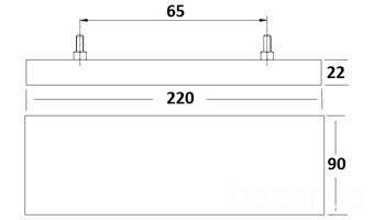 Задній ліхтар LED на легковий причіп Ф-401LED Барышевка - изображение 2