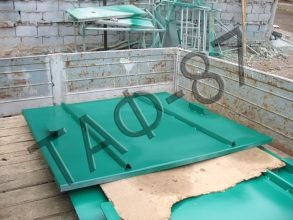 Бак для сміття 750 літрів металевий фарбований Харьков - изображение 6